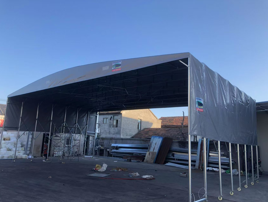 寧波移動推拉棚